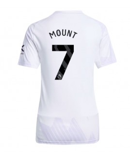 Günstige Manchester United Mason Mount #7 Auswärtstrikot Damen 2025-26 Kurzarm